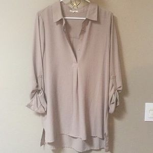 NWOT Pleione Tunic Blouse Sz Large